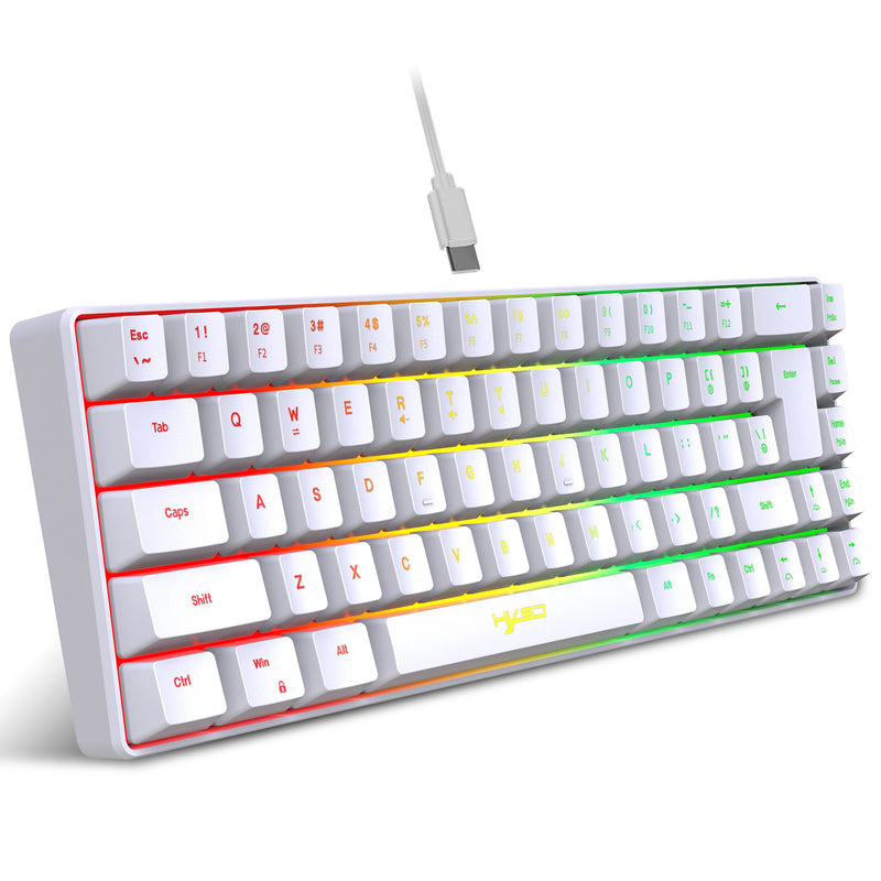 Teclado para gamers de 68 teclas