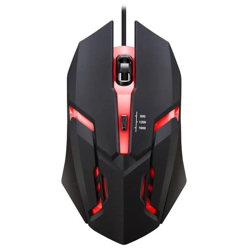 Mouse Gamer com Fio 1600 DPI