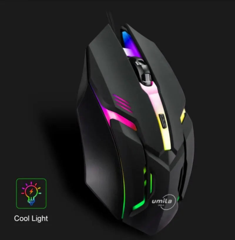 Mouse Gamer com Fio 1600 DPI