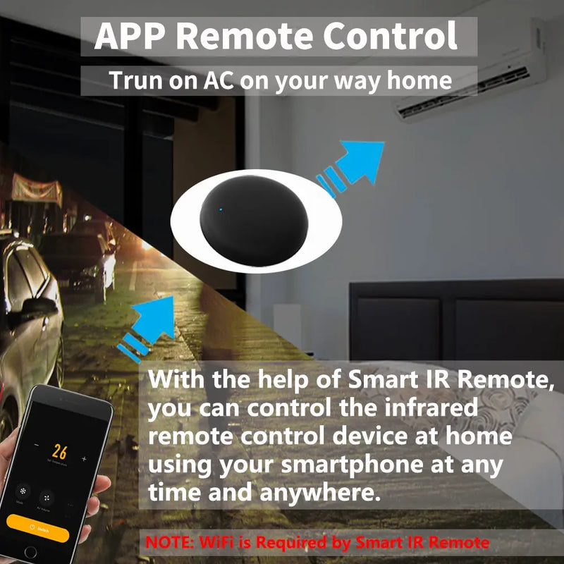 Control remoto inteligente WiFi Tuya