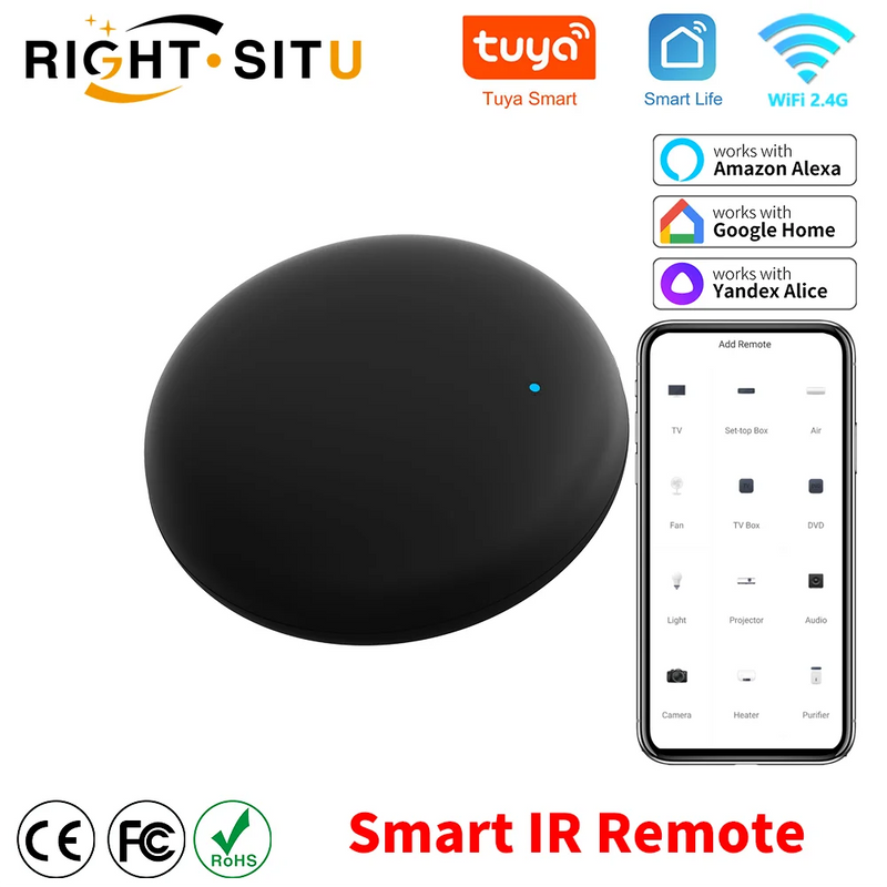 Control remoto inteligente WiFi Tuya