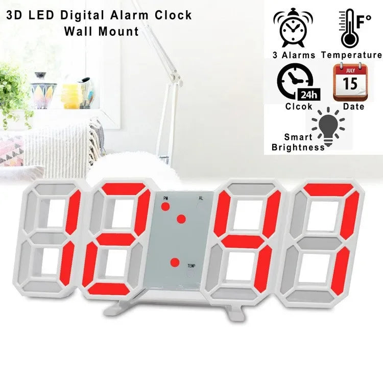 3D LED Digital Clock