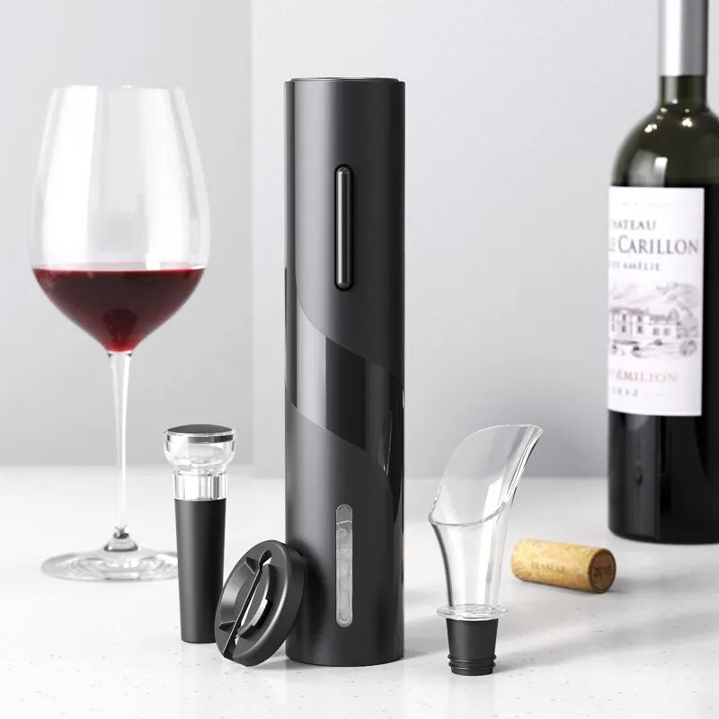 Abridor de vino eléctrico automático