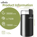 Moinho de Café 200W de Alta Potência