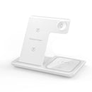 Estação de Carregamento 3 em 1 Dobrável LED 30W